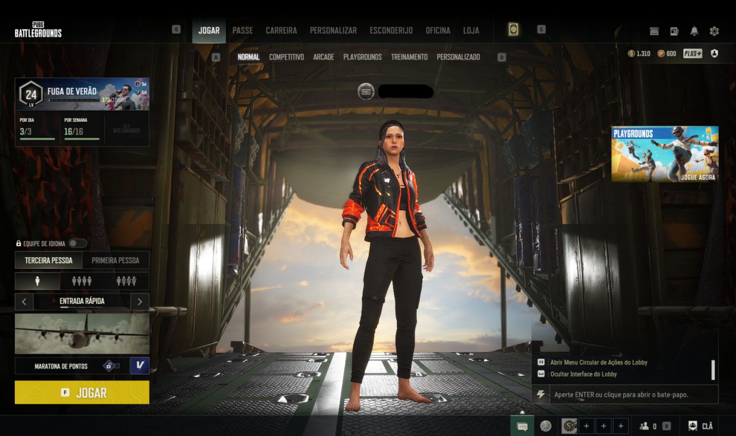 Conta PUBG Kar98k lendária + Chroma(2) + 1310 Gcoins + 463 cupons de contrabando