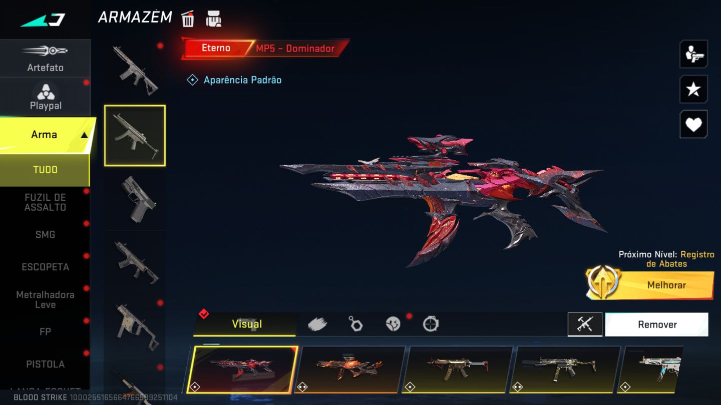 BLOOD STRIKE | LVL 50 | MÍTICO | SCAR EVO | MUITAS SKINS + VISUAIS DE COLAB