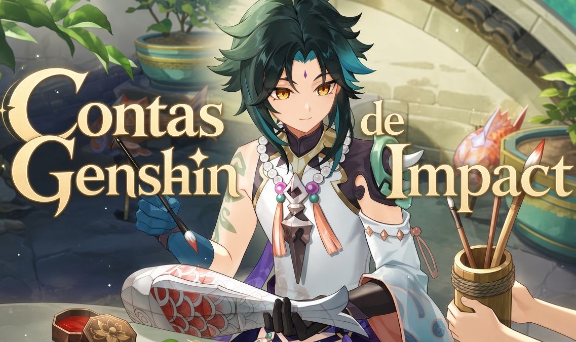 Contas de Genshin Impact - [40%OFF]
