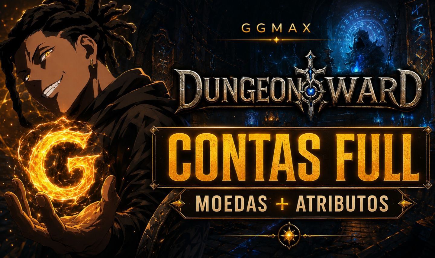 DUNGEON WARD | MOEDAS + ATRIBUTOS | ENTREGA RÁPIDA | APENAS ANDROID