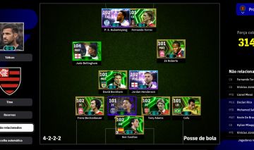 CONTA eFOOTBALL STEAM | BELLINGHAM 104 + BECKHAM 101 + AUBAMEYANG 102 +