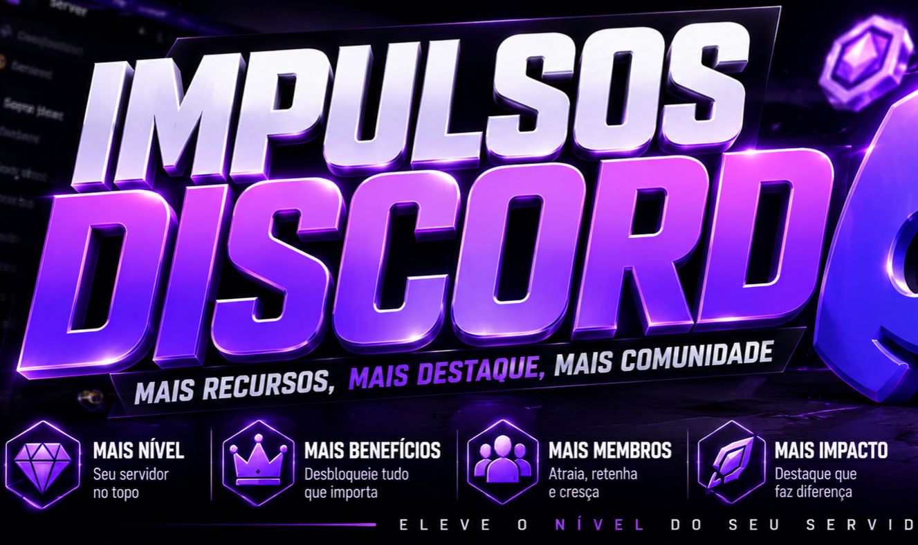 14x Impulsos Discord | Desbloqueie Todo o Potencial do seu Servidor