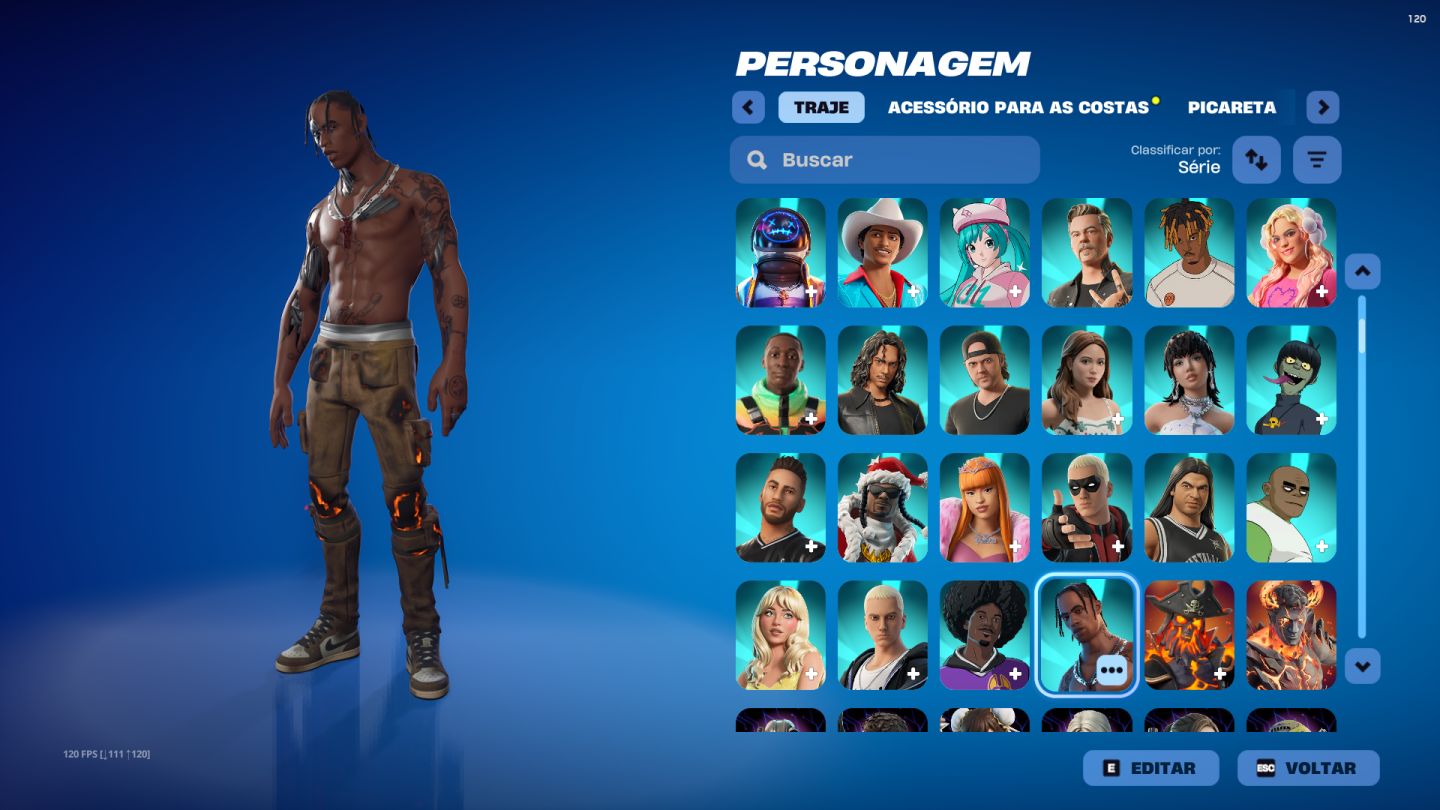 CONTA OG 2018 683+SKINS |590+PICARETAS TRAVIS + KRATOS|STW FUNDADOR|ÚNICO DONO