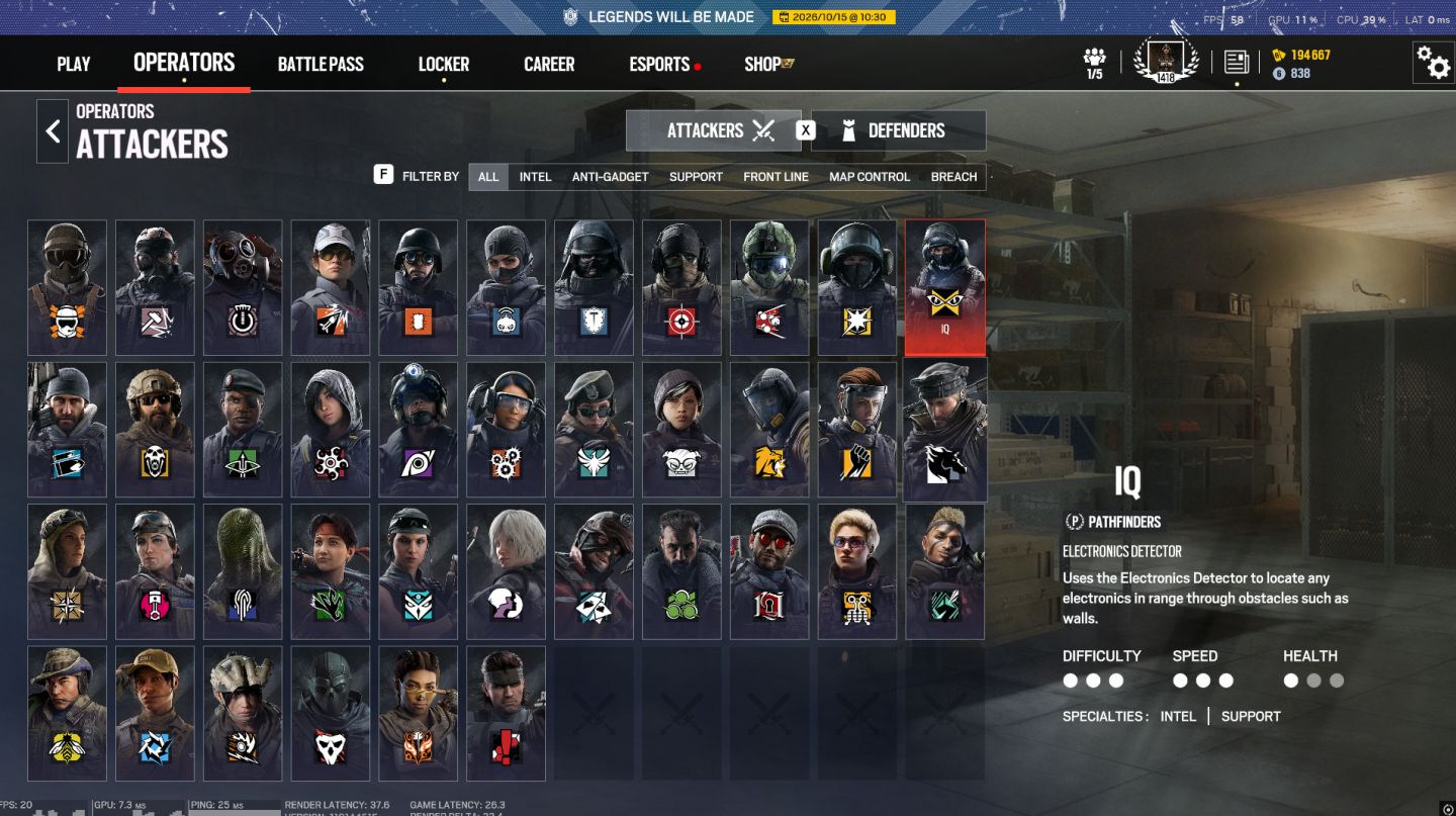 R6 ACCOUNT 12x CHAMPION, LEVEL 1418 FULL ACESS