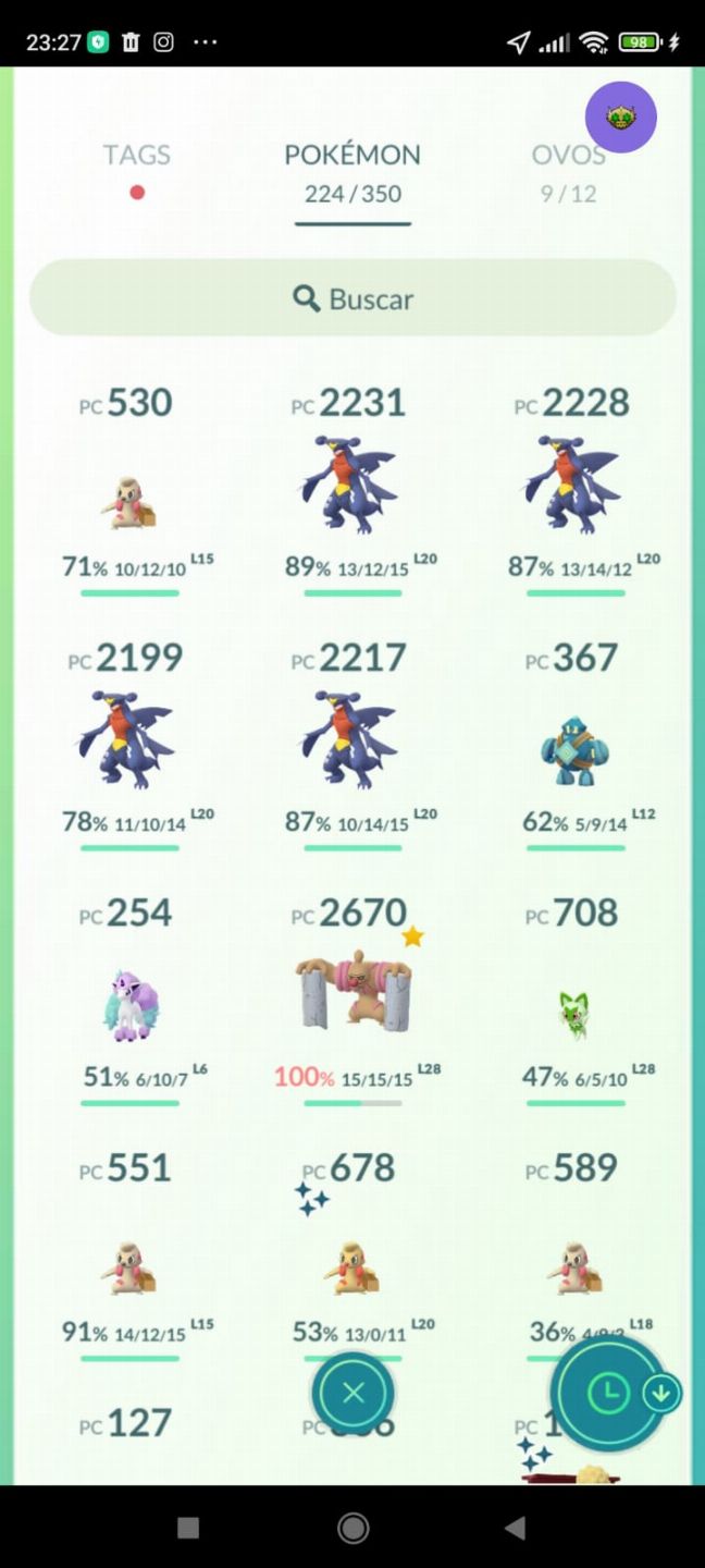 Contas pokémon go LV 1 ao 40, 30 até 40 leia a descrição