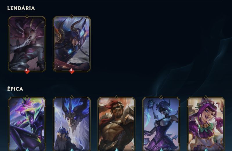Conta GOLD 1 com ZERI PRESTIGIO SAMIRA ULTIMATE 3 SKIN PASSE E PASSE ATUAL