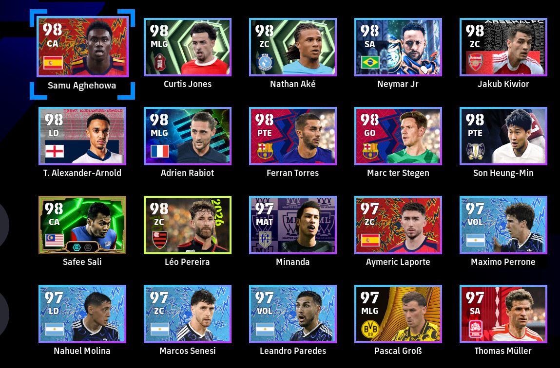 Conta Efootball - Elenco Prime 3 - (Xbox/pc)