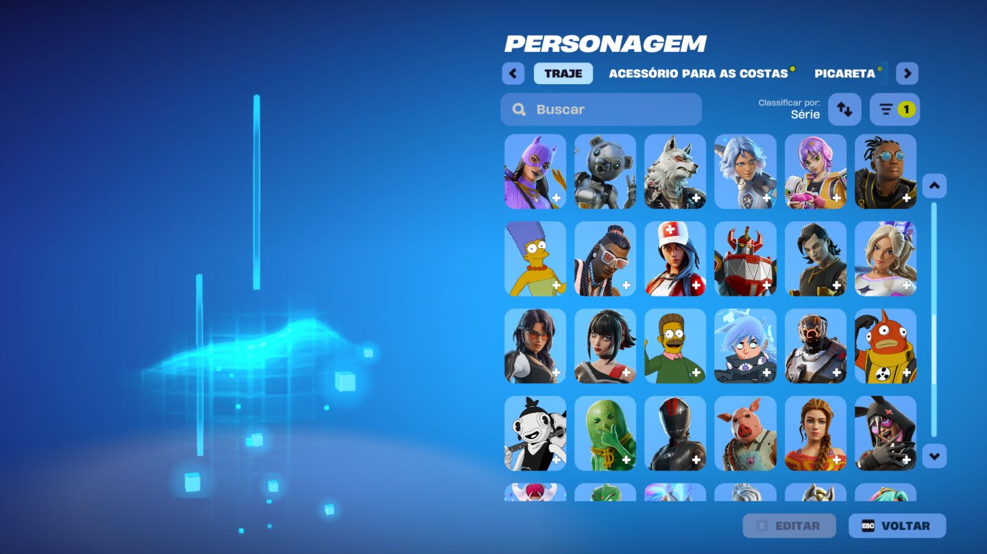 CONTA FORTNITE PREMIUM FULL ACESSO | 91 SKINS | 440 GESTOS | 153 PICARETAS