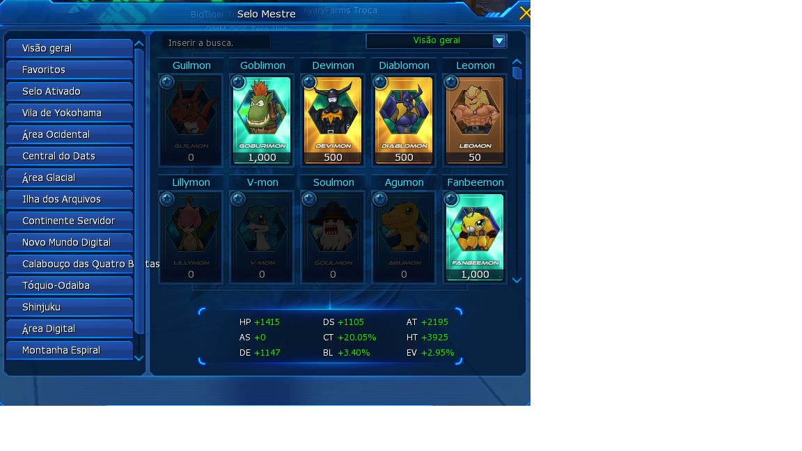 ZEED rank U Tamer Lv 151 OX full pef clon ordine LADMO Omegamon