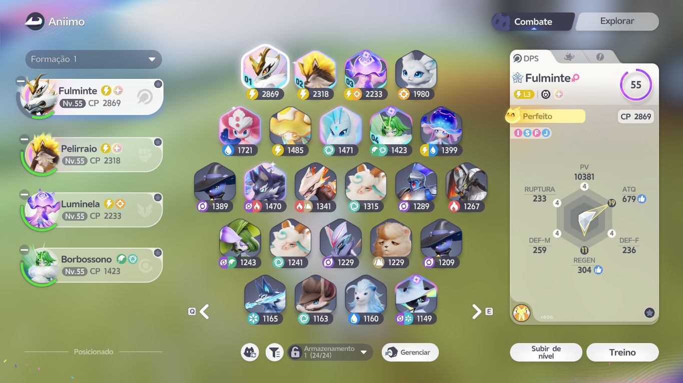 ANIIMO 6 PRISMANAS + TIME FULLMINTE + IRISALIS | CONTA LEVEL 52