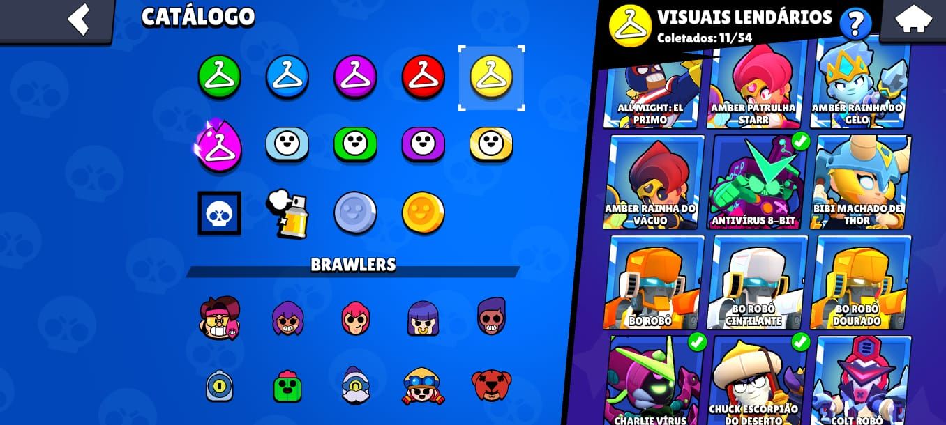 CONTA BRAWL STARS (111K+ TROFÉUS | CRIADA EM 2019)