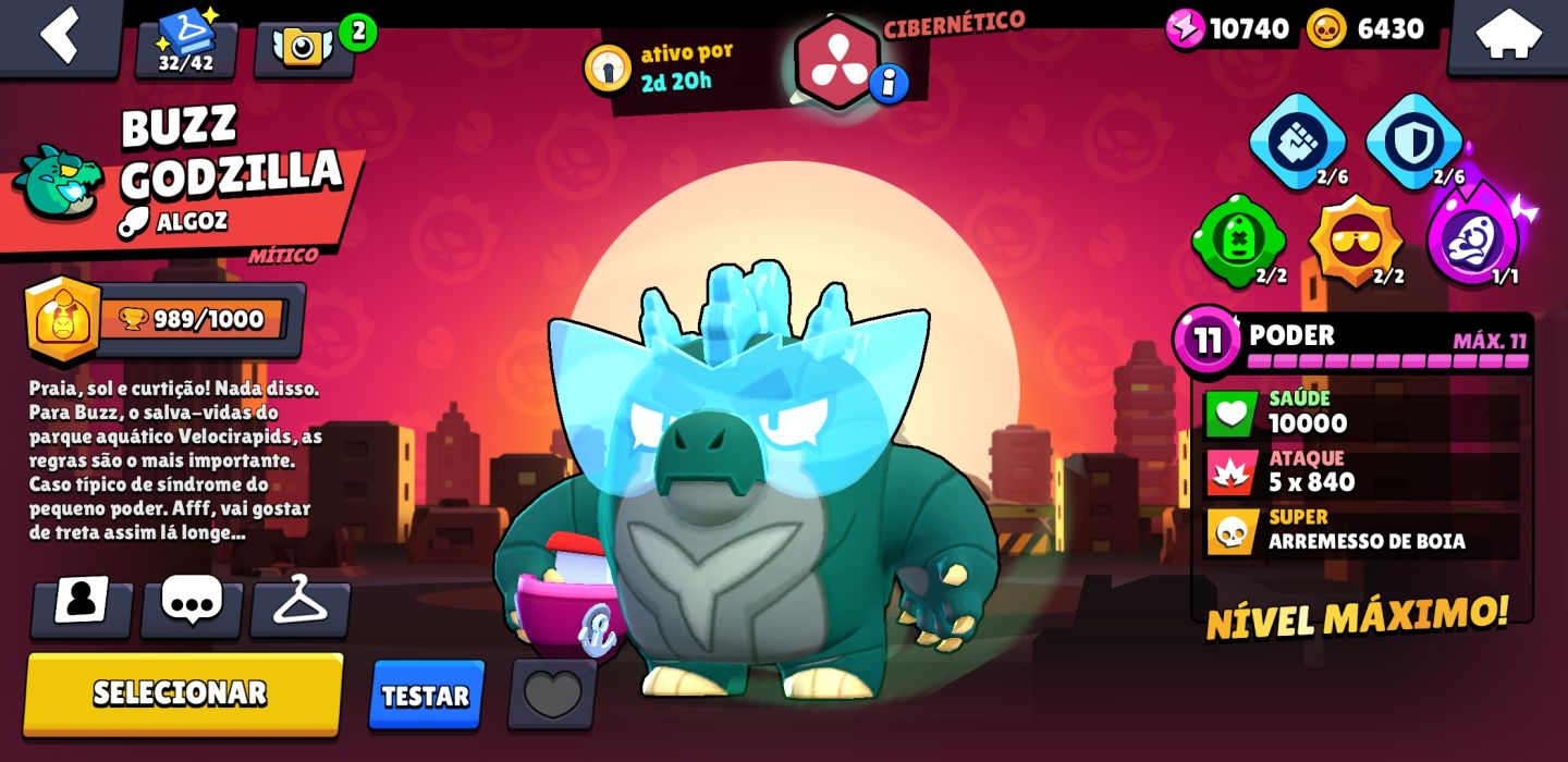 CONTA BRAWL STARS 45K TROFEUS/TODOS OS BRAWLERS