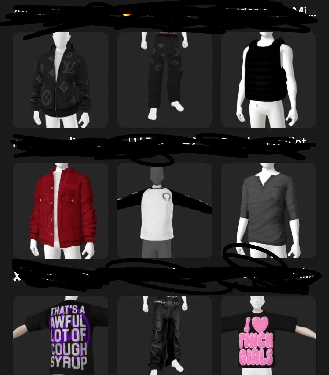 CONTA IMVU MASCULINA