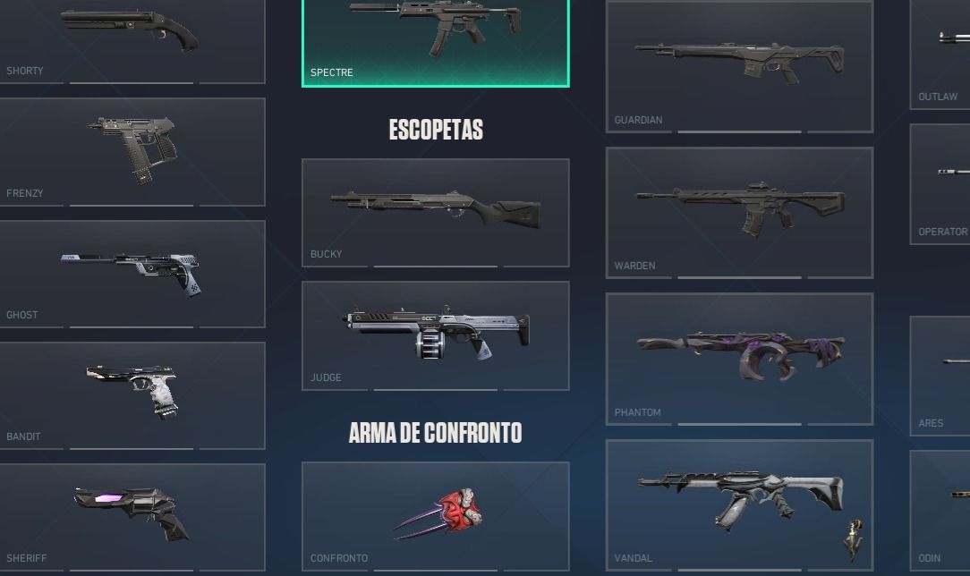 Conta de valorant com as melheres skins do valorant