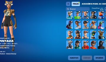Conta de fortnite 351 skins, 342 picaretas, codigo de apoiador