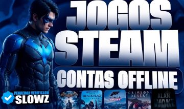 PROMOÇAO RELAMPAGO- CONTAS STEAM OFFLINE [ENTREGA AUTOMÁTICA]