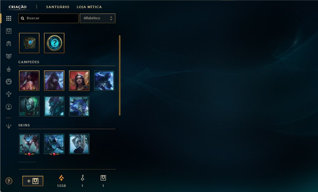 CONTA LOL ESMERALDA 3 / LV 42 / 5 SKINS / TROCA DE NICK / PARA SAIR RAPIDO