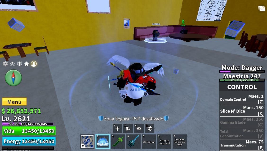 CONTA ATIVA DESDE 2022 COM VOLLEIBOY LEGENDS, BLOX FRUITS ETC...