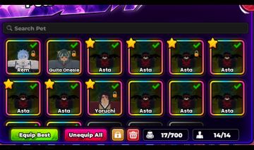 CONTA ANIME ASTRAL FULL GAMEPASS!!