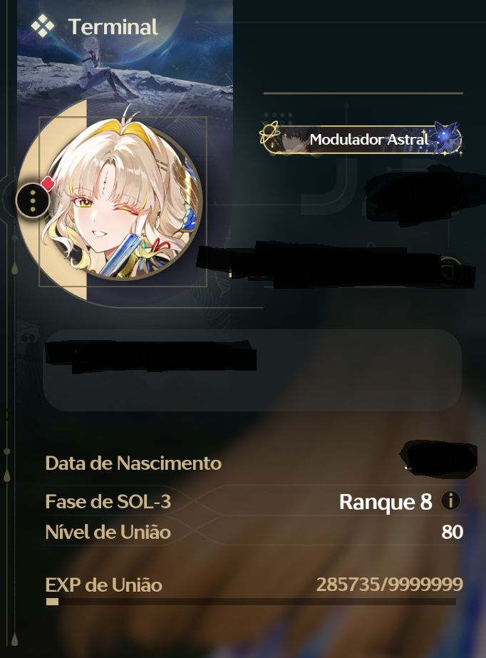 Conta endgame wuwa com MUITOS personagens meta + armas