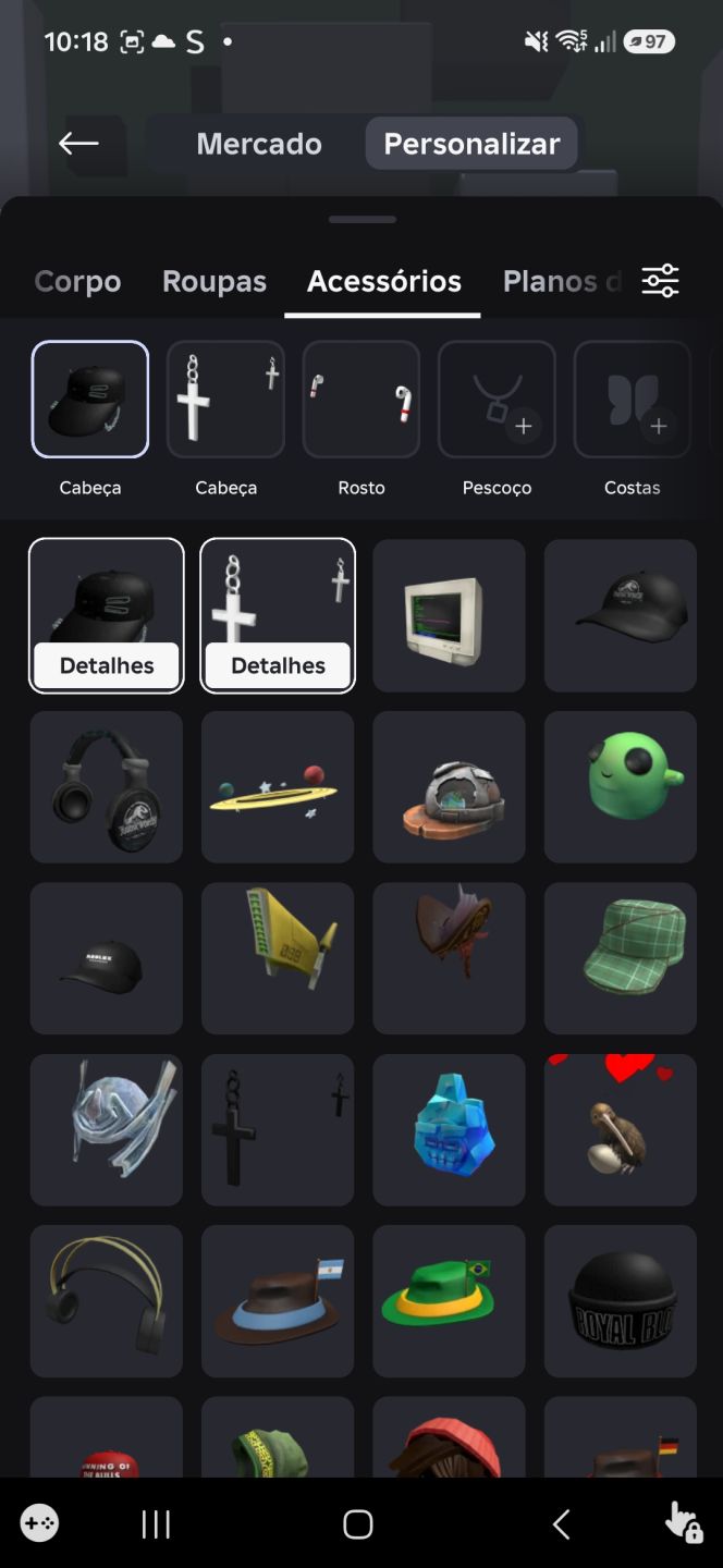 Conta de brookhaven com várias skin e gamepass
