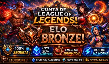 [ENTREGA AUTOMÁTICA]28 SKINS, 2 ULTIMATE, 1 MITICA, 2 LENDARIA, CONTA LOL BRONZE