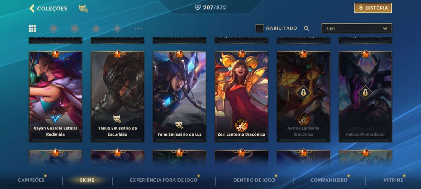 Conta lol (wild Rift) Full Challenger