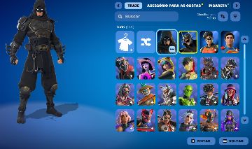 Conta Fortnite full clube e 158 skins, clube Fortnite (23clubes)