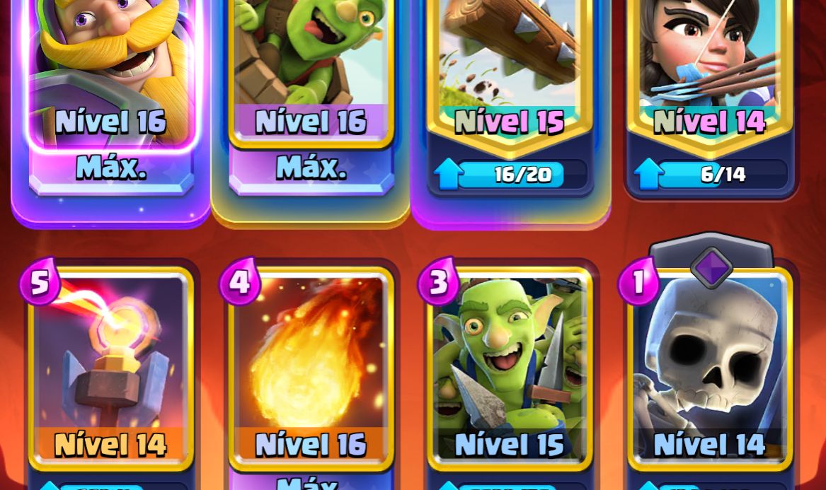 Conta clash royale 10.500 troféus