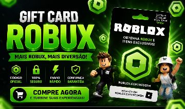 Cartão-Presente Roblox | Gift Card Roblox