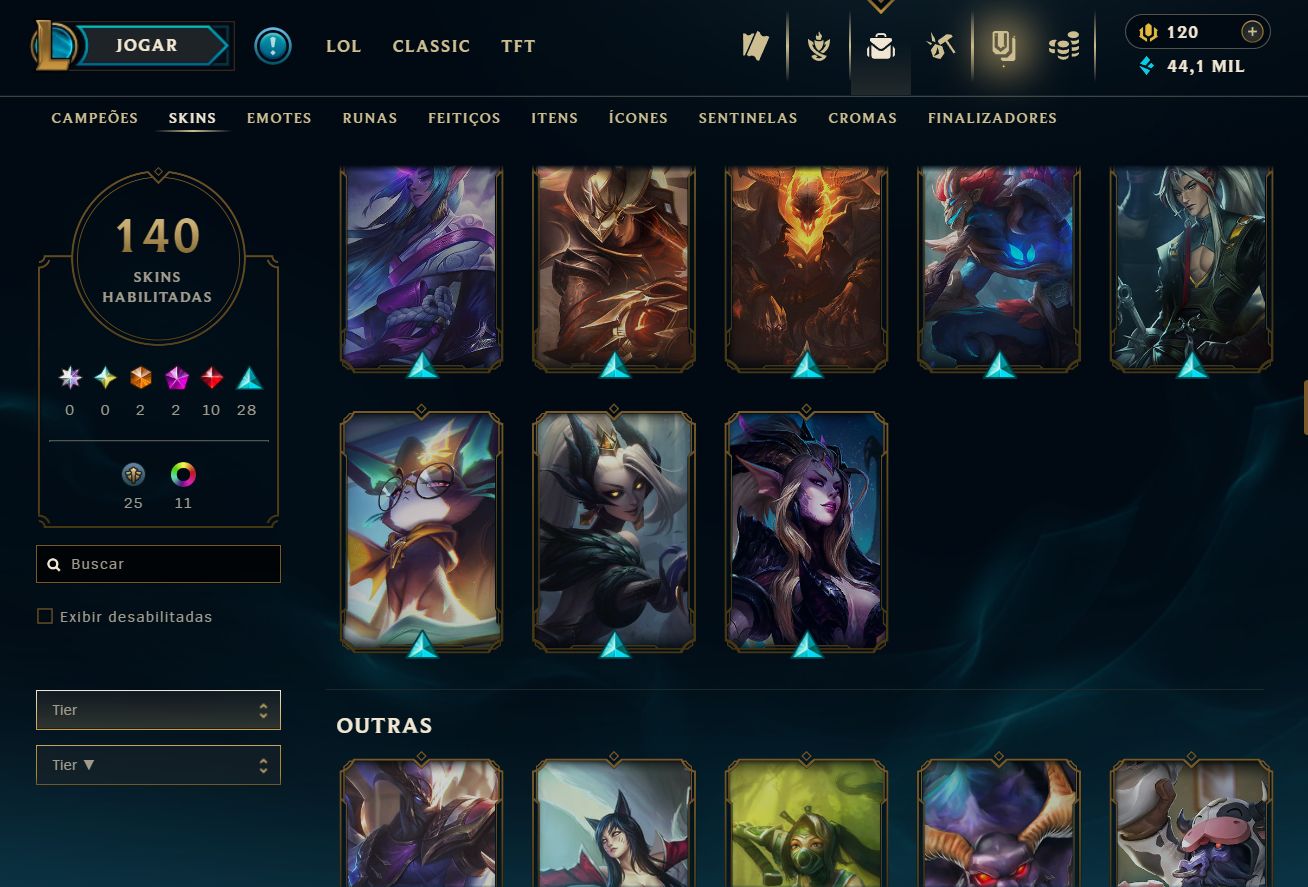 CONTA UNRANKED 2011 - 140 SKIN - FULL CHAMP + PREÇO BAIXISSIMO! - 100% SEGURA!