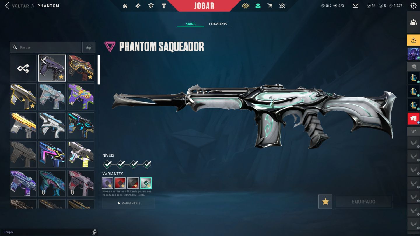 CONTA VALORANT E LOL - 3K GASTOS - MUITAS SKINS