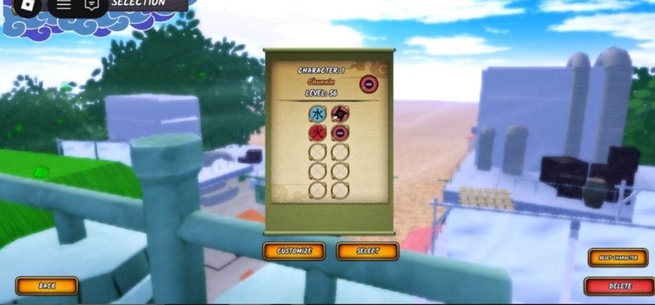 Conta nível 56 com teleporter, crimson eyes e família crimson eyes