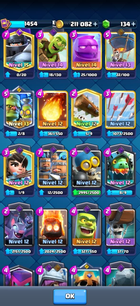 CONTA CLASH ROYALE - CONTA DE 2017 - FULL ACESSO