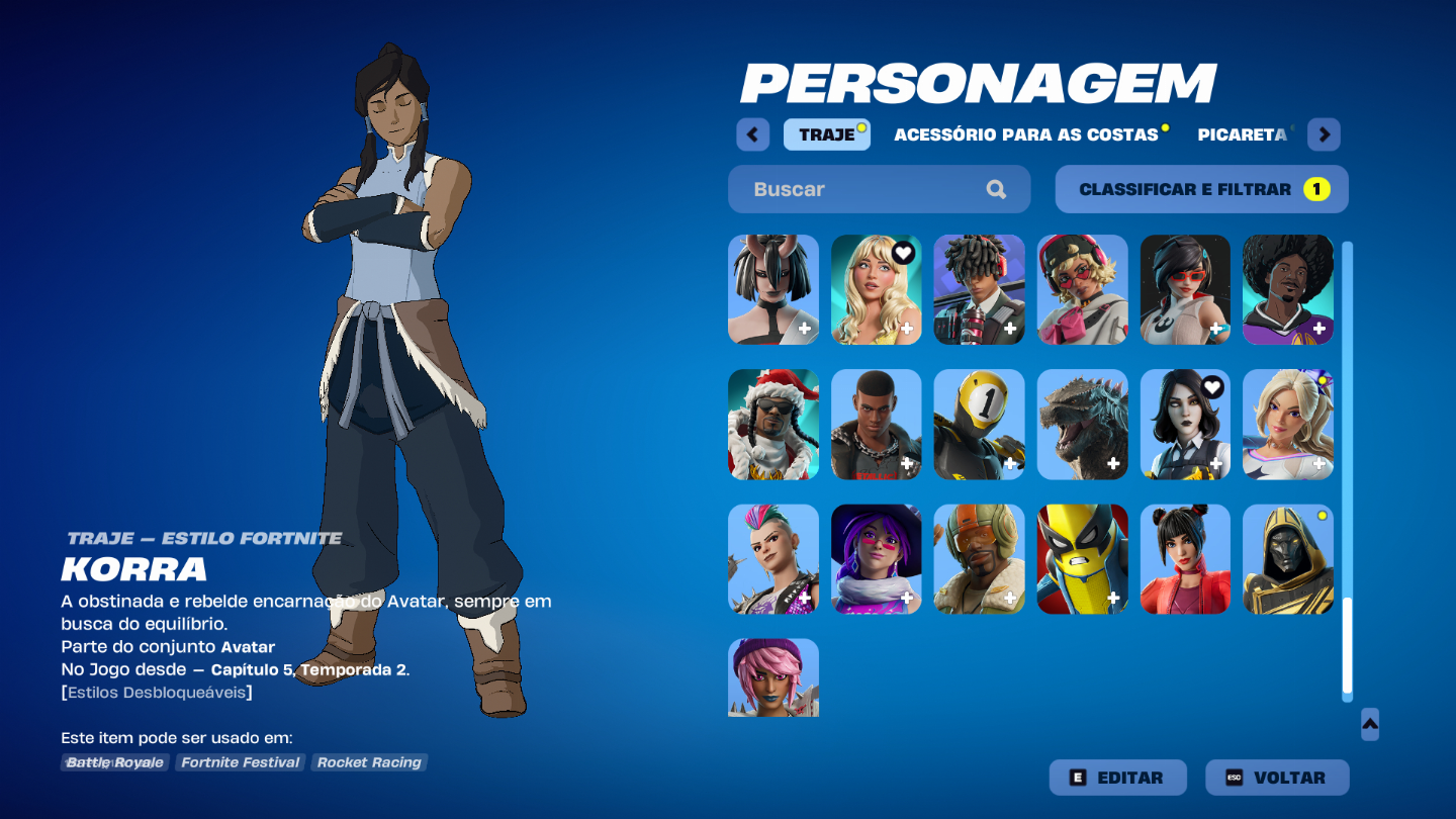 CONTA DE FORTINITE FULL ACESSO RARA E MEGA GEMADA!