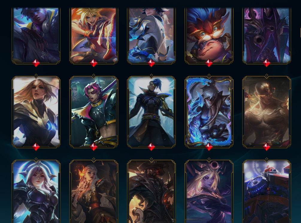 Conta LoL nivel 1080 514 skins +R$3k lol +R$400 valorant
