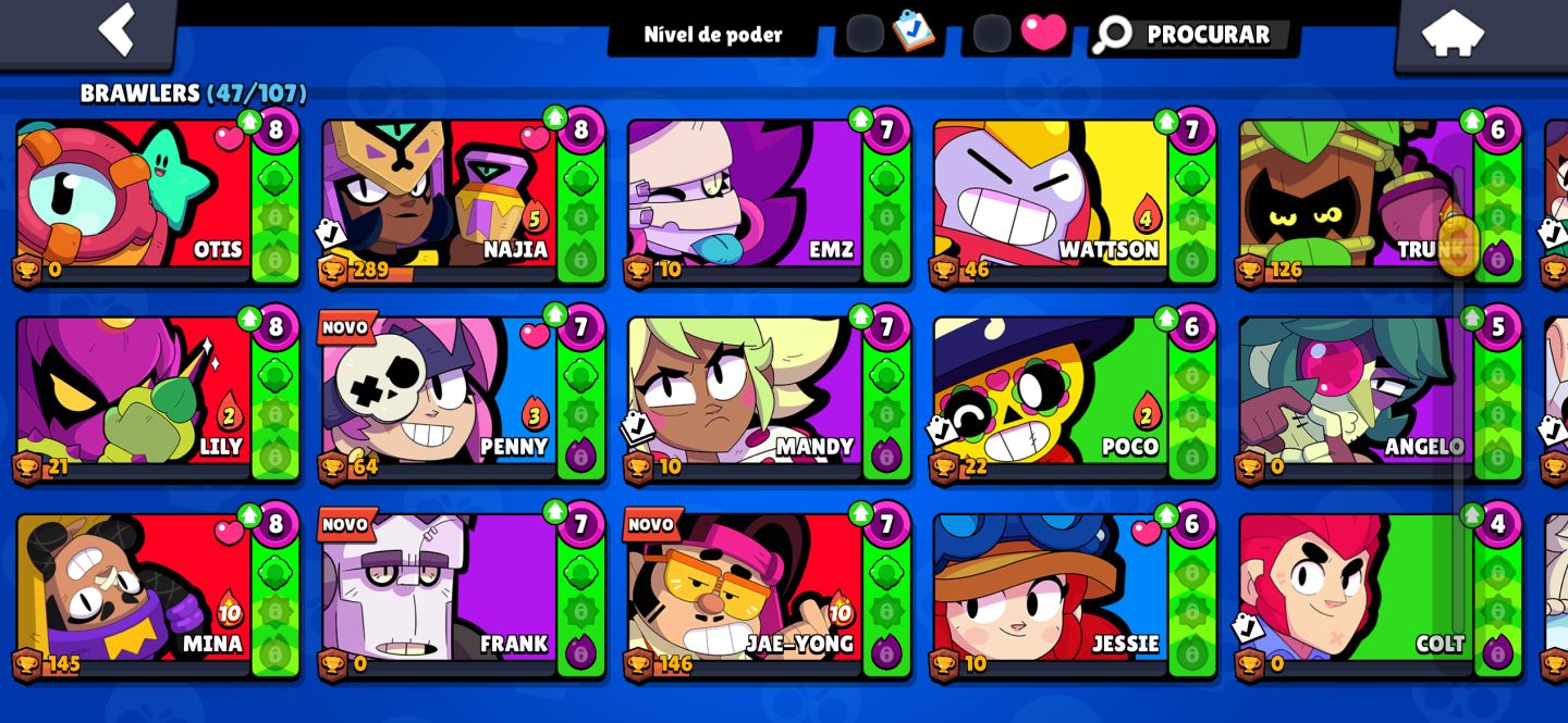 Conta brawl stars para iniciante