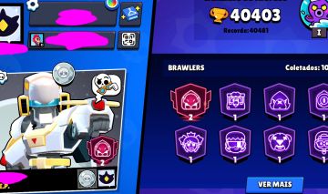 Conta de brawl stars com todos os brawlers, ideal pra iniciante!!