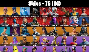 CONTA FORTNITE COM 76 SKINS SALVE O MUNDO FUNDADOR/LARA CROFT/BRUTUS/MANACE