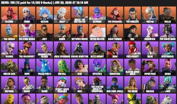 155 skins | Snap | Nezumi | Mizuki | Outlaw Midas | Sir Raven