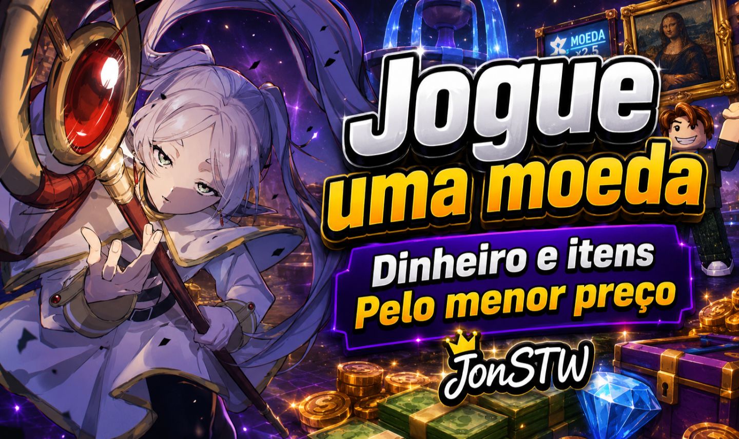 [JOGUE UMA MOEDA] THROW A COIN - DINHEIRO/ITENS PELO MENOR PREÇO DO SITE!!