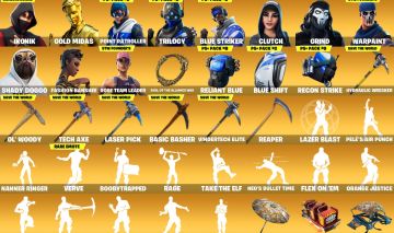 [316 SKINS] CONTA FORTNITE COM IKONIK/BALENCIAGA/MARVEL/GOLD MIDAS/ STW FUNDADOR