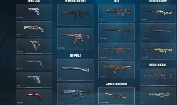 Conta valorant com algumas skins