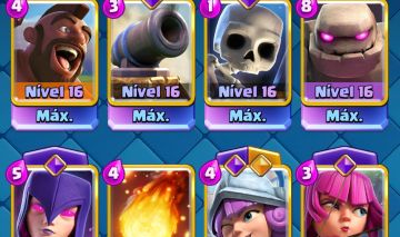 Conta Clash Royale rara antiga deck 2.6 Full upado