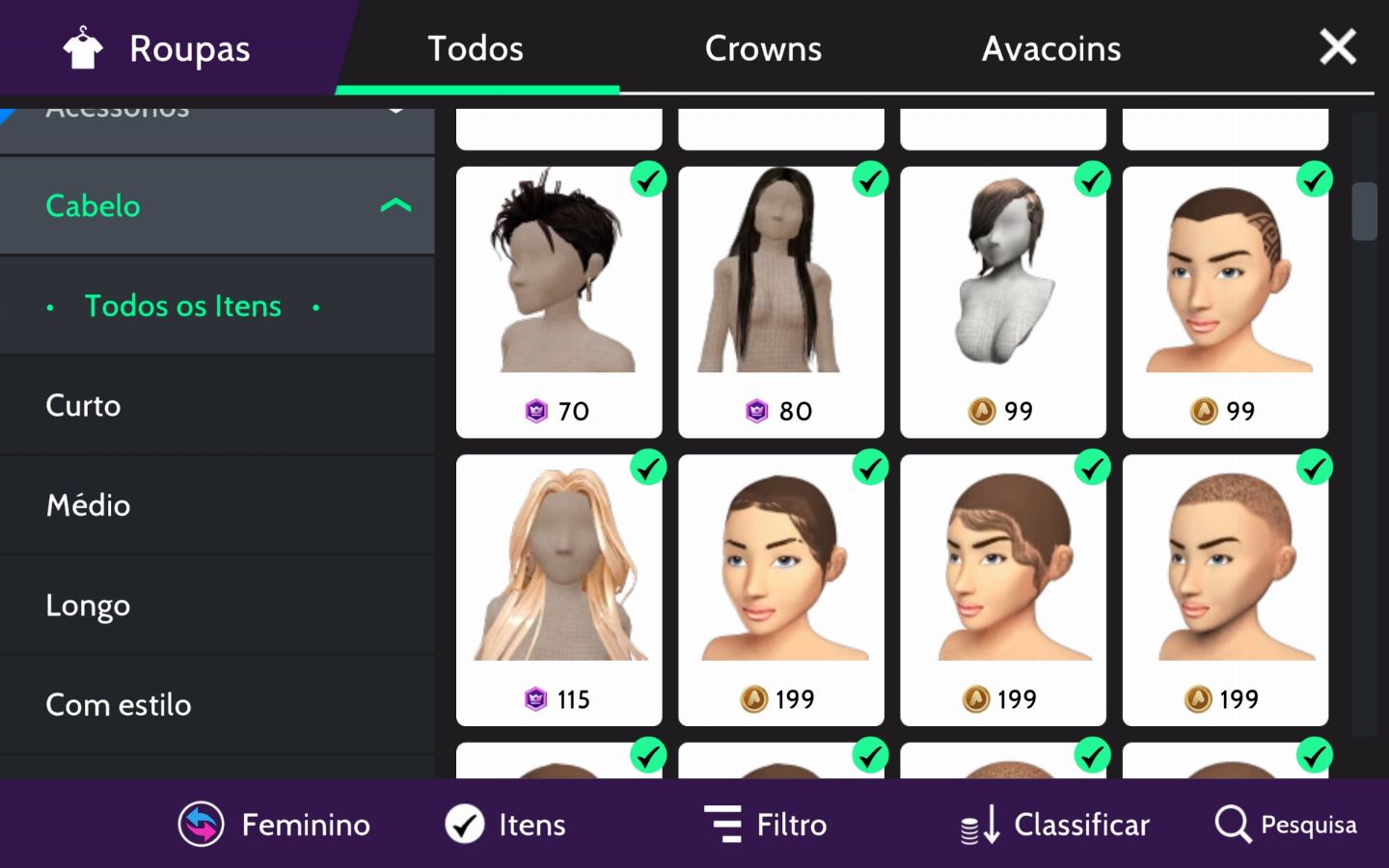 CONTA AVAKIN UNISEX PROMOÇÃO