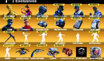 CONTA FORTNITE F.A | WORLD CUP | EMOTE FRESH | GOLD MIDAS | 116 SKIN EXCLUSIVAS
