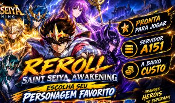 Contas rerrol saint seiya awakening A151 server