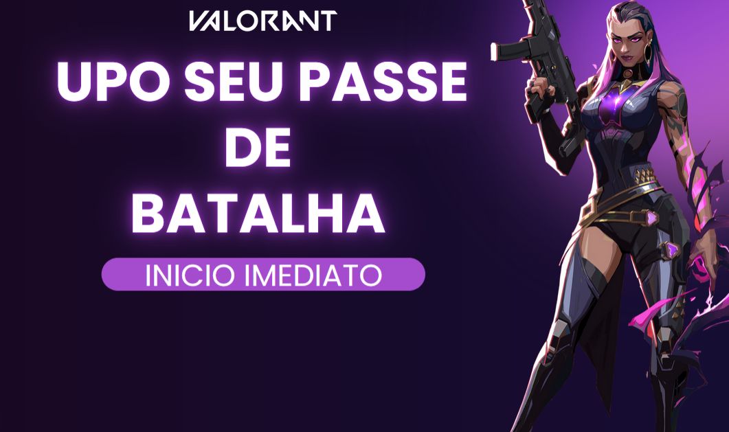 UPO SEU PASSE DE BATALHA NO VALORANT
