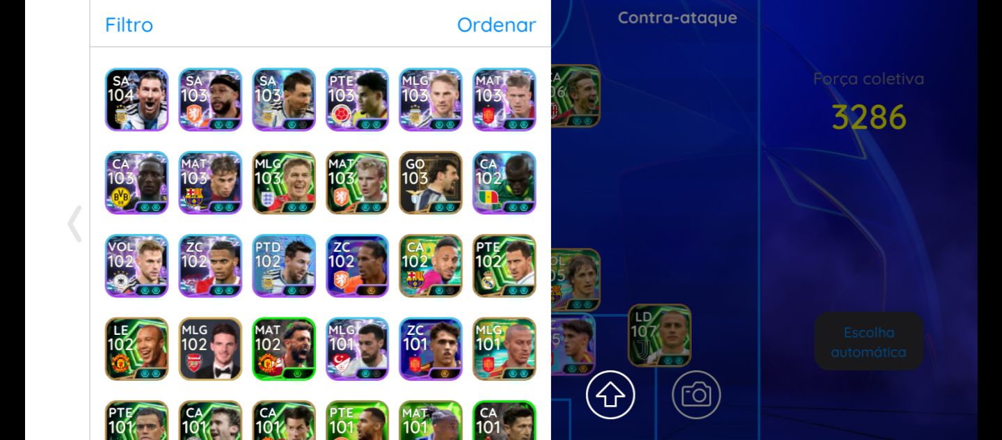 Conta muito boa para jogar divisão