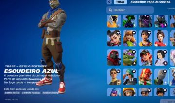 Fortnite com skin OG e únicas